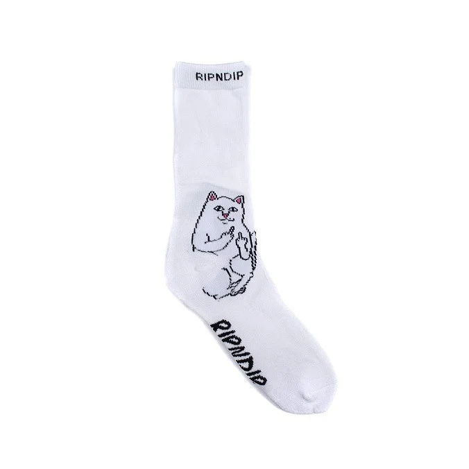 Носки RIPNDIP Lord Nermal Socks White